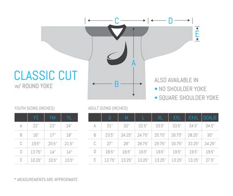 adidas replica hockey jersey size chart|hockey jersey size conversion chart.